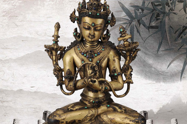 Compassion and fascination - Tibetan Buddhist Mental Statues