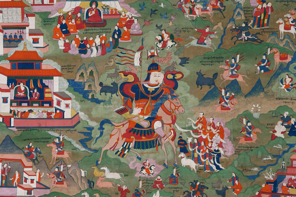 Painting & Epic - Gesar Thangka and Tibetan Art